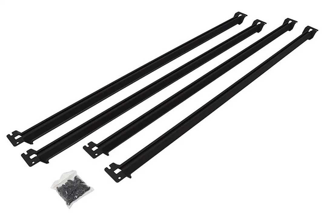 DZ95011TB – DEE ZEE Bed Cargo Rack Side Rail, For Use With Dee Zee Truck Racks 68 Inch Length Texture Black Aluminum